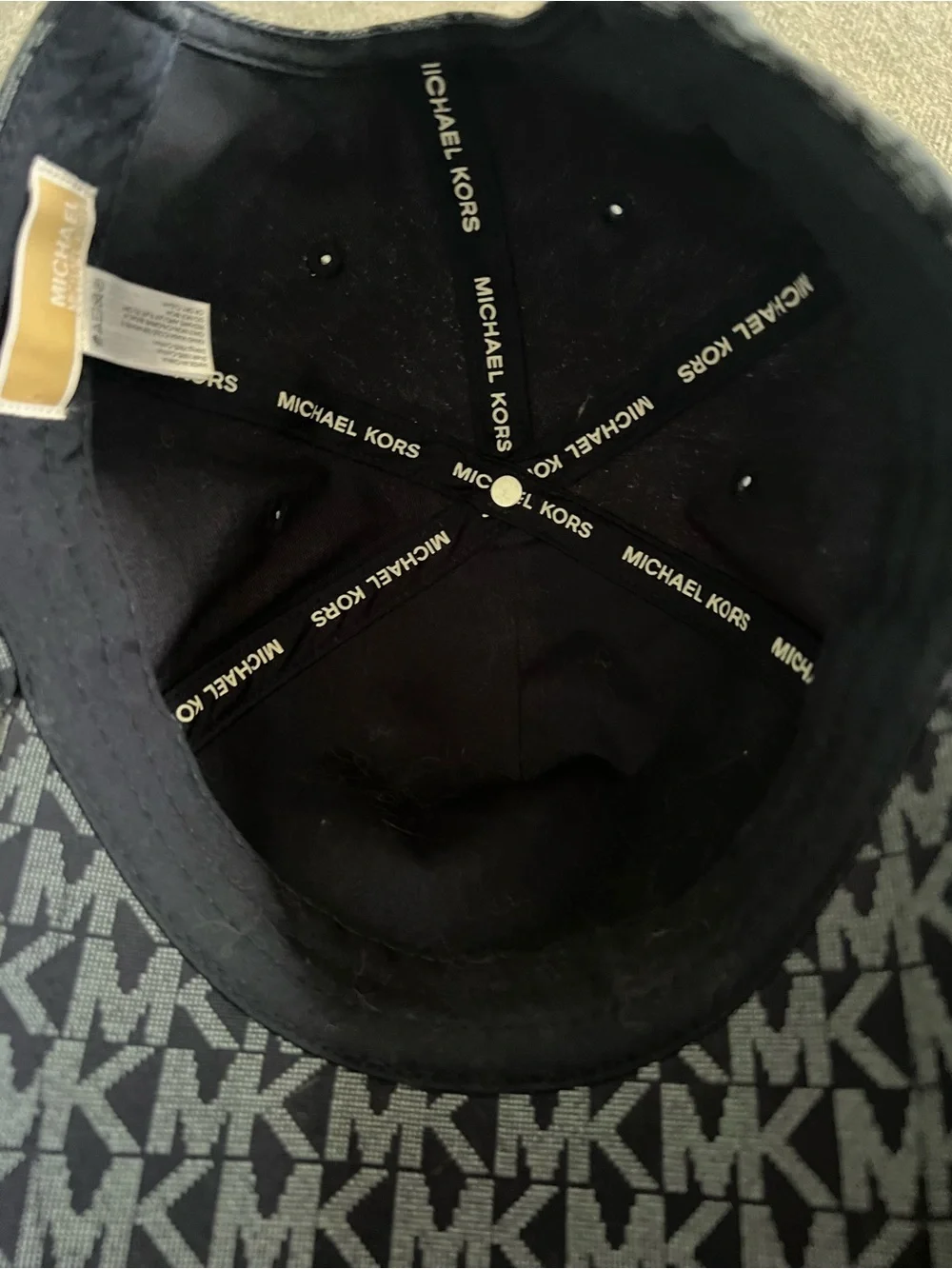 Michael Kors Baseball Cap Hat Navy